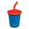 Children's cup 10oz/296ml with lid and straw 
