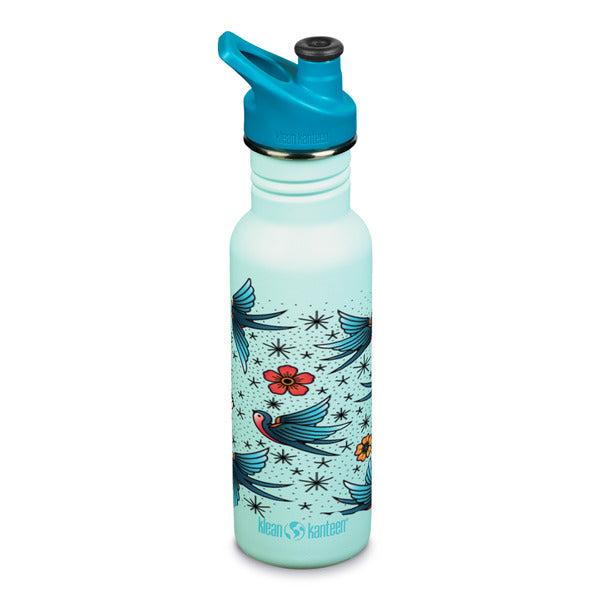 Drinking bottle Classic Narrow with sports cap, 532ml/18oz