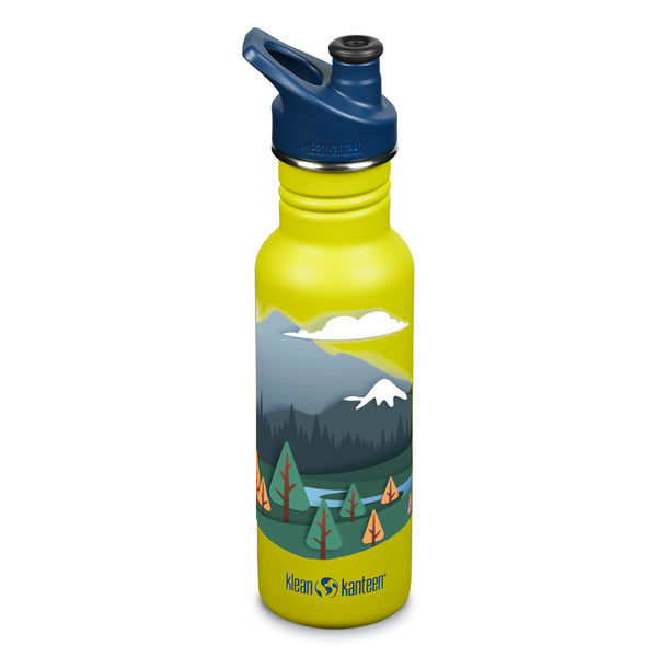 Drinking bottle Classic Narrow with sports cap, 532ml/18oz