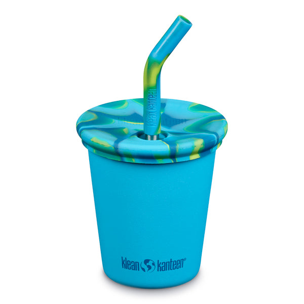 Children's cup 10oz/296ml with lid and straw 