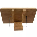 Universal Folding Laptop Table with Ventilation - Bamboo