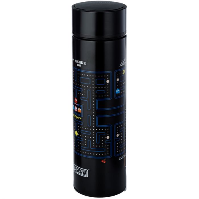 Pac-Man Thermosfles 450ml Thermometer