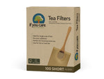 Tea Filters - FSC unbleached - Short - 100 pcs. 