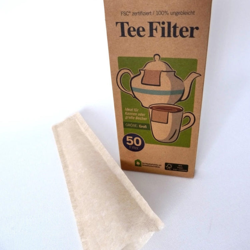 Tea Filters - FSC unbleached - Short - 100 pcs. 