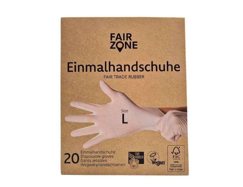 Latex Disposable Gloves - Size M/L - 20 pcs