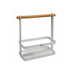 Storage rack Metal/wood - White