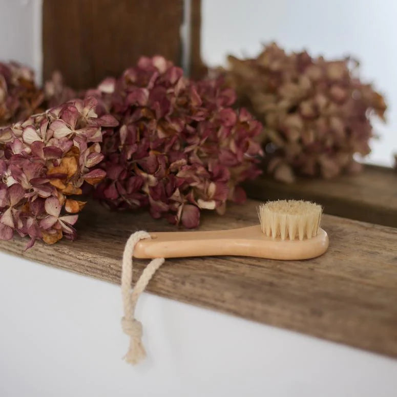 Wooden Facial Brush