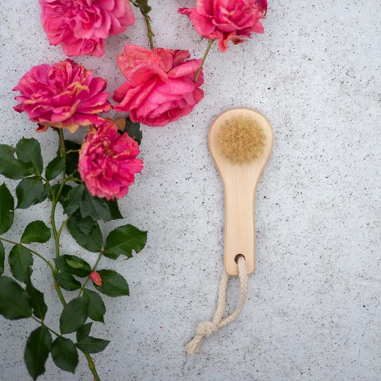 Wooden Facial Brush