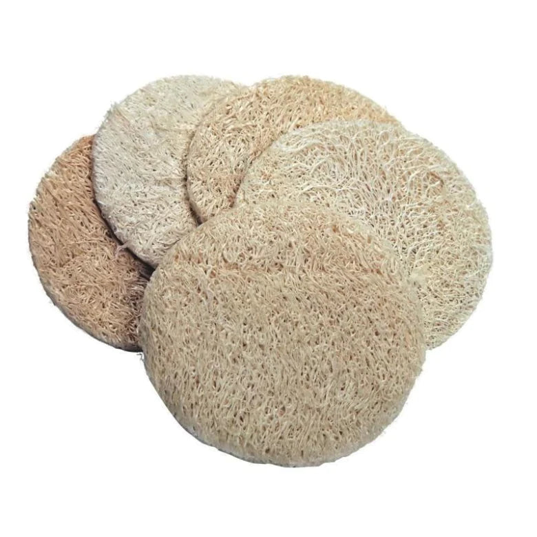 Loofah Scrub Pads - Set of 5 