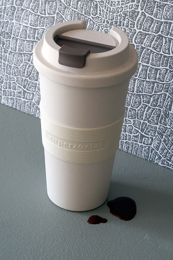 Coffee/Tea Travel cup 480ml - Mocha brown 