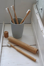 Bamboo toothbrush set of 2 