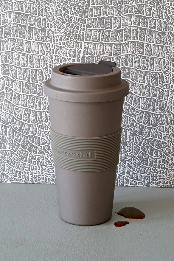 Coffee/Tea Travel cup 480ml - Mocha brown 