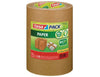 Packaging tape brown - 3 pieces