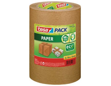 Packaging tape brown - 3 pieces