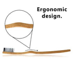 Bamboo Toothbrushes - Set of 4