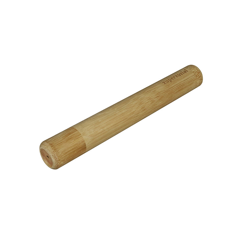 Bamboo Toothbrush Case 