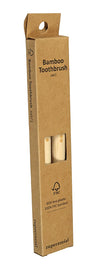 Bamboo toothbrush set of 2 