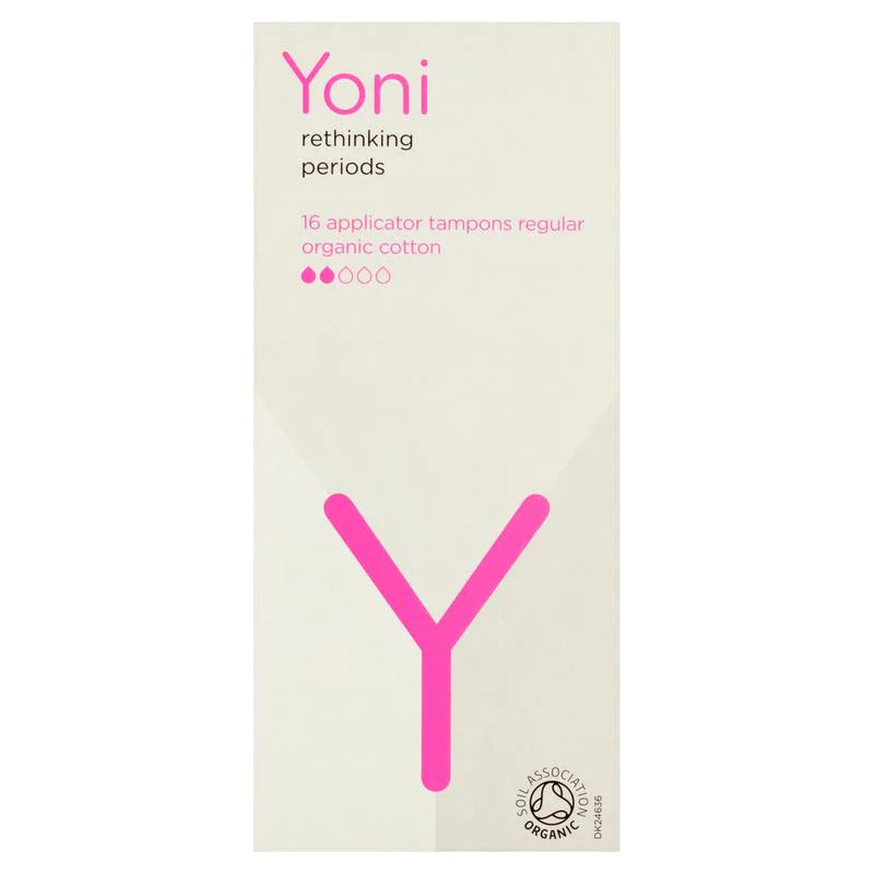 Organic Cotton Tampons with Applicator Sheath