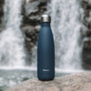 Insulated stainless steel bottle - midnight blue granite