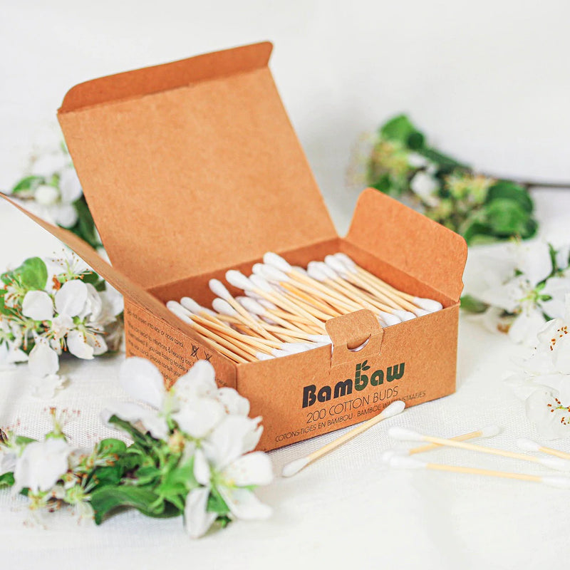 Bamboo Cotton Swabs