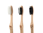 Bamboo Toothbrushes - Set of 4