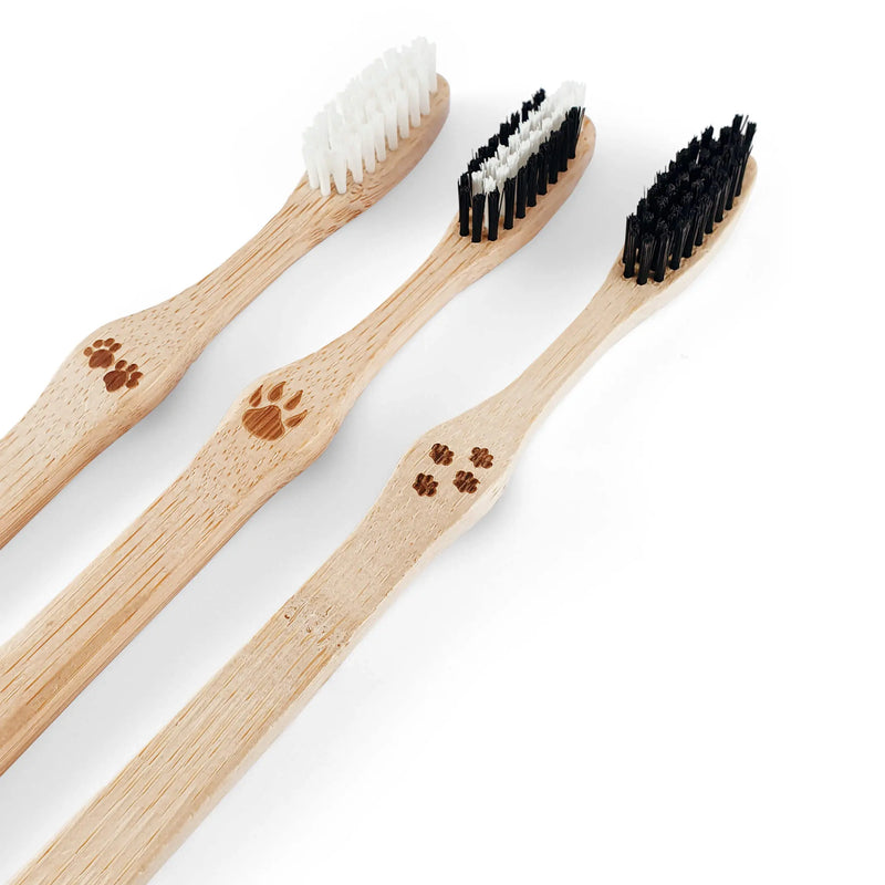 Bamboo Toothbrushes - Set of 4