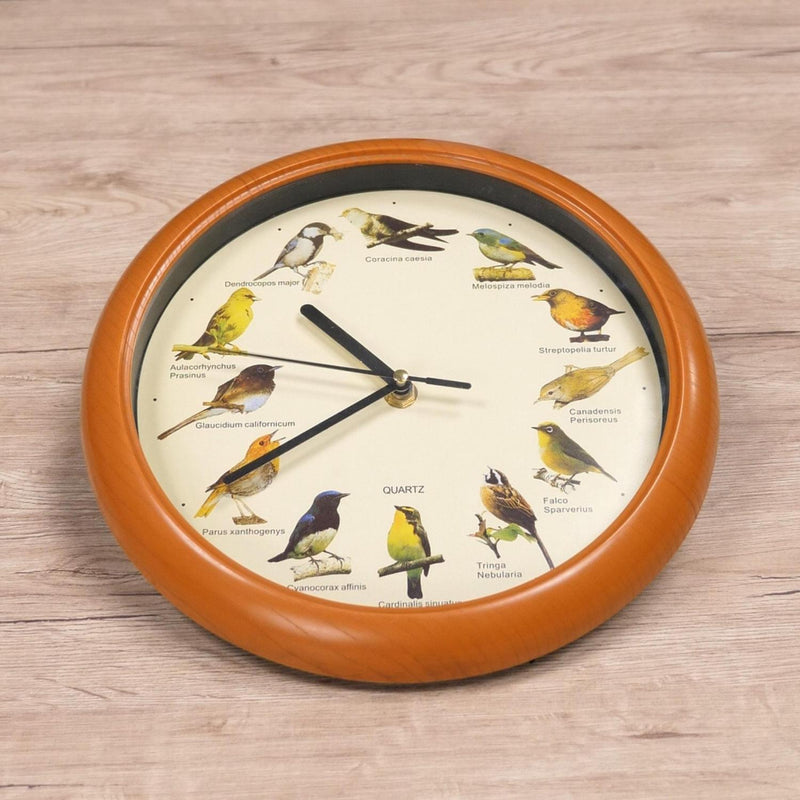 Genius Ideas Wall Clock Birdsong Design