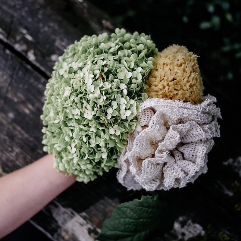 Sisal Bath Flower 