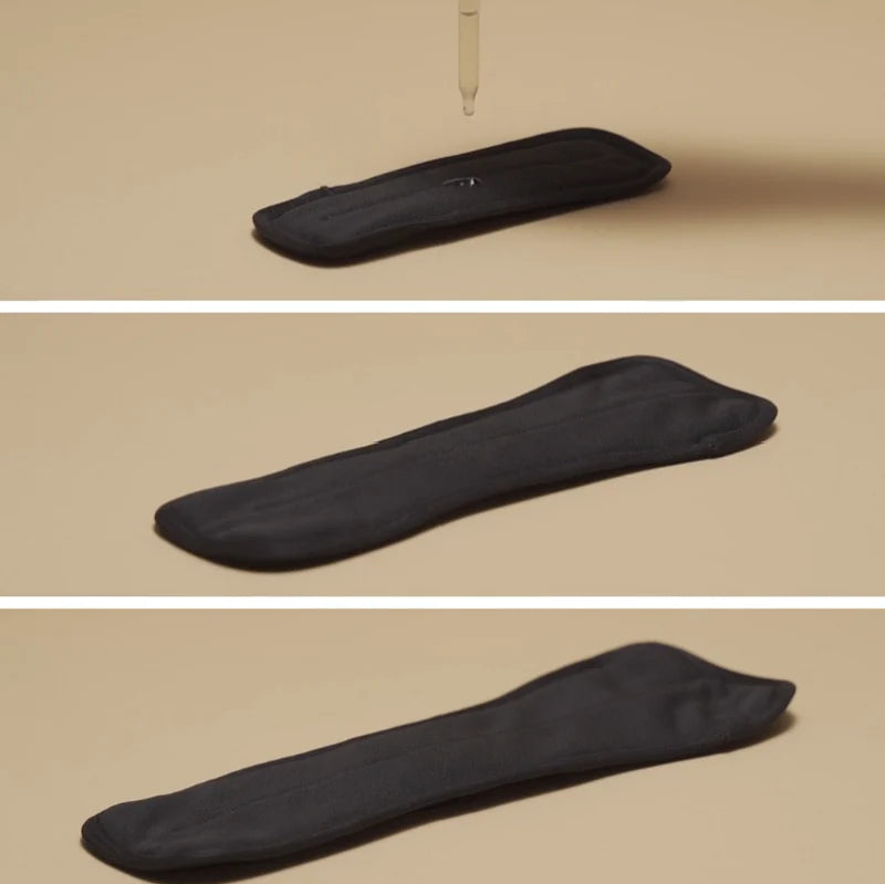 LastPad Medium - Reusable sanitary pads - Black