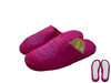 Women's Felt Slipper - With fabric sole