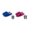 Women's Felt Slipper - With rubber sole