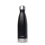 Geïsoleerde RVS fles - zwart 500ml/750ml