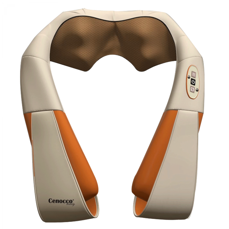 Cenocco beauty Intensive neck, shoulder, arm and body massager Beige/Orange