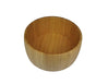 Round bamboo salad bowl ø 25cm H 11cm 