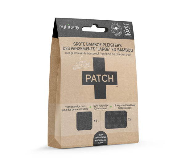 PATCH Large plasters Activated carbon - 10 pieces