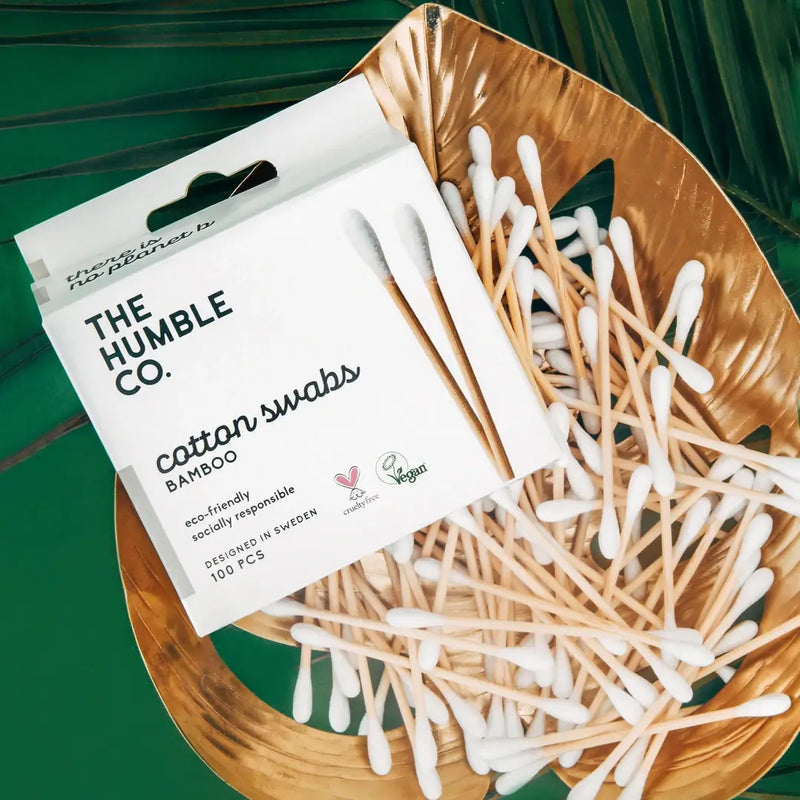 Bamboo Cotton Swabs 100pcs