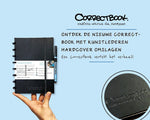 Correctbook Premium A4 Ink Black - Blank / Lined