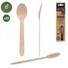 Wooden cutlery spoon 20 pieces