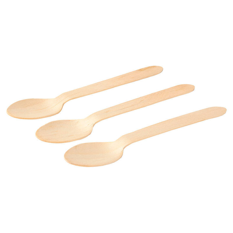 Wooden cutlery spoon 20 pieces