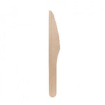 Wooden Cutlery Knives - 20 Pieces