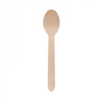 Wooden cutlery spoon 20 pieces