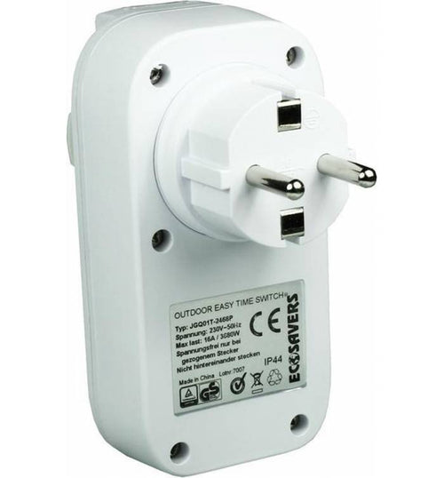 Outdoor/indoor time switch with sensor
