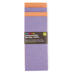 Compostable sponge cloth, 4 pieces