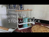 Storage rack Metal/wood - White