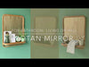 Rattan Mirror