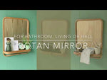 Rattan Mirror