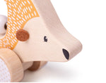 Wooden Toy Hedgehog