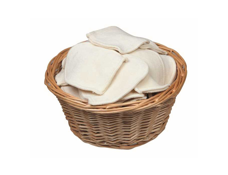 Wasbare mini washandjes in bulk - 50 st.