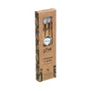 Bamboo Toothbrush set of 4 pieces