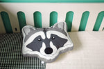 Throw Pillow - Forest Animal Raccoon 